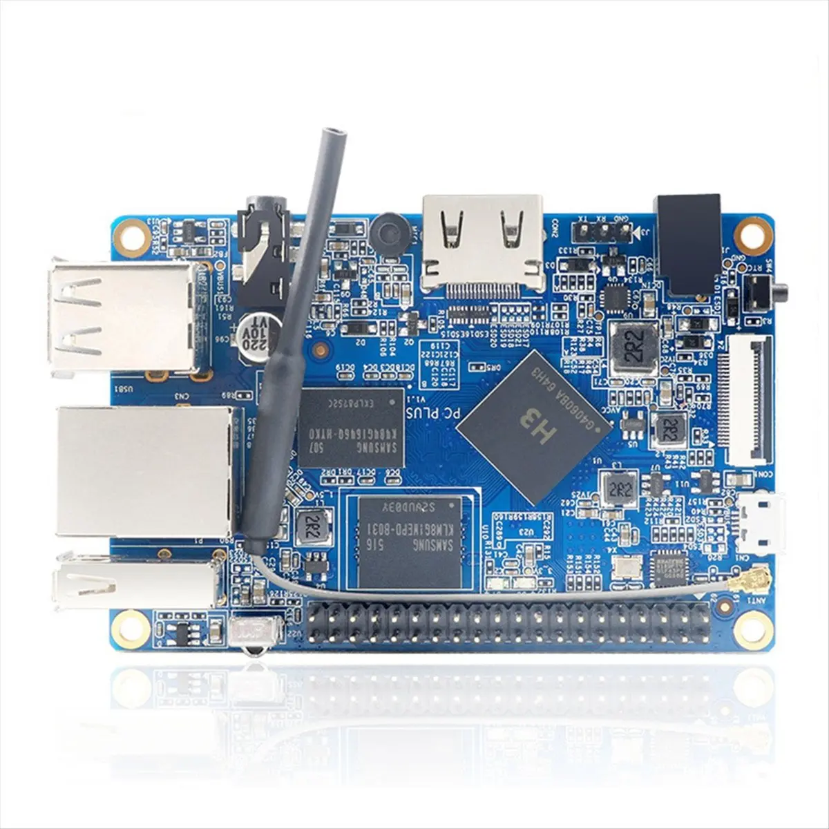 Friendly!For PC Plus Single Board Computer 1G RAM 8GB EMMC Allwinner H3 for Android4.4 Debian OS