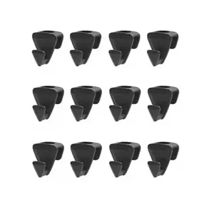 Konektördeki kancalar, üçgenin kıyafetleri için kanca üzerindedir ve yerden tasarruf sağlayan elbise Askıları için elbisedeki kelepçeler, basamaklı, 12 adet, 18 adet 8 ve satış rafının liderliğini genişletmek-no. 7