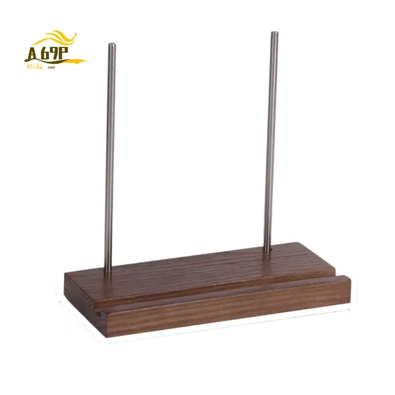 A69P-Vinyl Record Holder Solid Wood Tabletop Display Now Playing Vinyl Stand For Albums Desk Organizers Wall Shelf