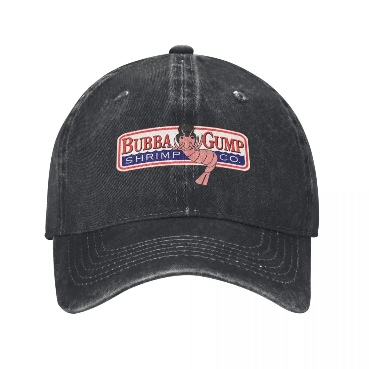 Bubba Gump Forest Shrimp Seafood Baseball Cap American Trendy Men Hip Hop Hats Sun protection Outdoor Sports Baseball Caps Gift