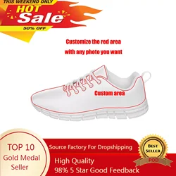 Custom Sports Shoes High Quality Mens Womens Kids Teenager Children Bespoke Sneakers Casual Tailor Made Couple Breathable Shoe