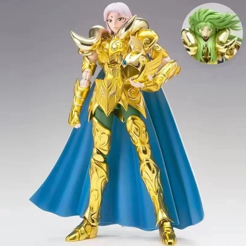

В наличии MC Модель Saint Seiya Myth Cloth EX Aries Mu Металлический уголок с головой шея Золото Рыцари Зодиака Аниме Фигурка