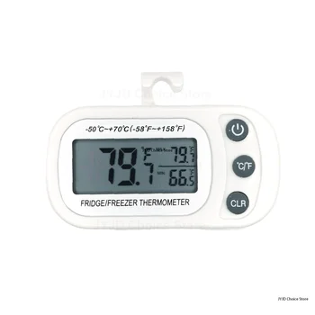 Teploměr do lednice s háčkem, proti vlhkosti, chladnička s mrazákem, elektrický LCD displej, digitální teploměr s monitorem teploty 8 nejlepší prodej napájecí modul vinotéky pcb110729m1 - №2