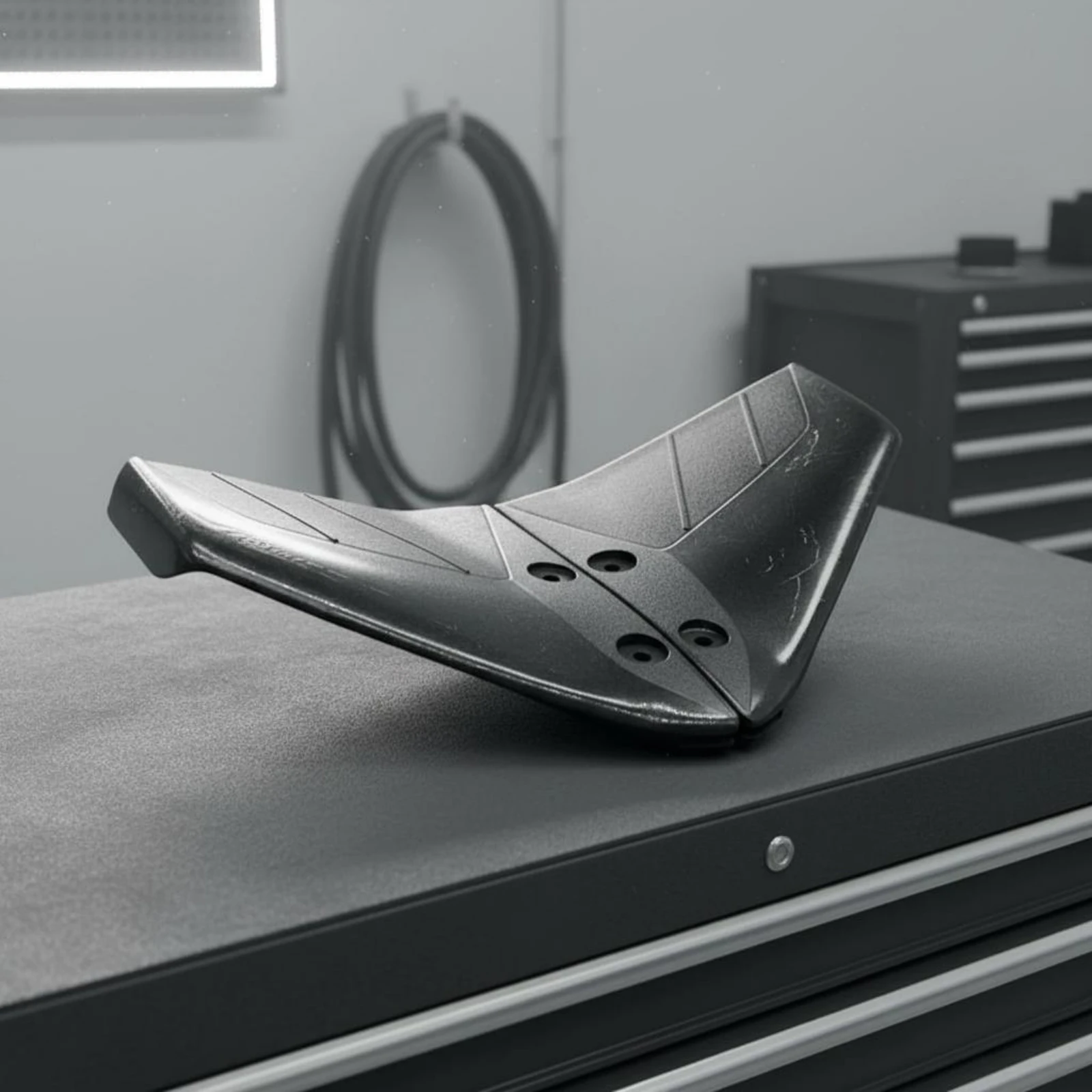 Outboard Engine Hydrofoil Improves Boat Stability Outboard Hydrofoil Planing Foil Smoother Ride Anti-Cavitation Plate Fuel