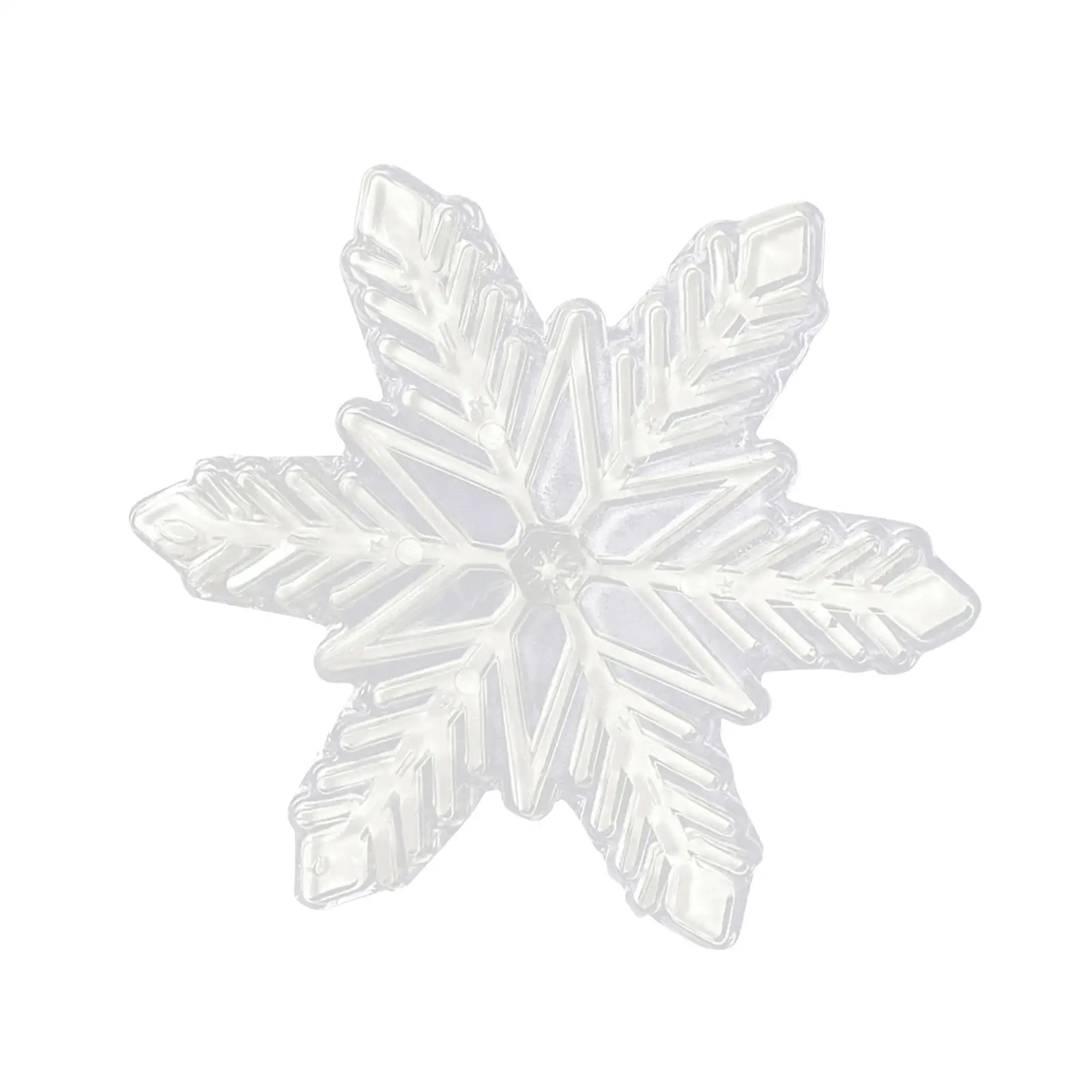 Anti Slip Snowboard Stomp Pad Mat PVC Durable 3D Snowflake Design for Snowboard Traction and Grip on Slopes