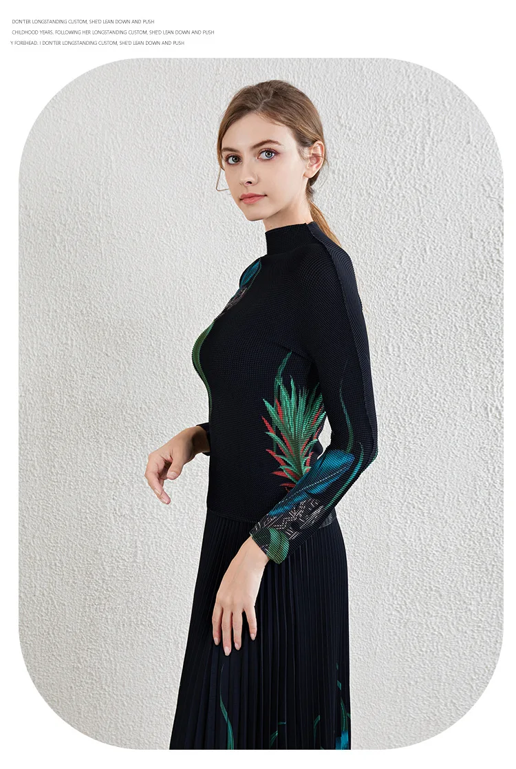 Color-blocked print casual two-piece suit for women, early autumn new style, fashionable, chic, high-end brand, slimming.
