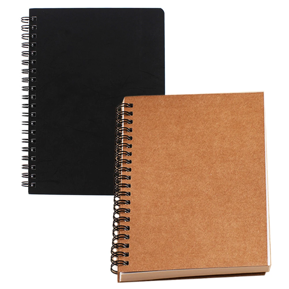 

2Pcs Blank Sketch Books for Art Lovers Sturdy Hardcover Unlined Notebooks Ideal for Sketching Painting Classroom Use