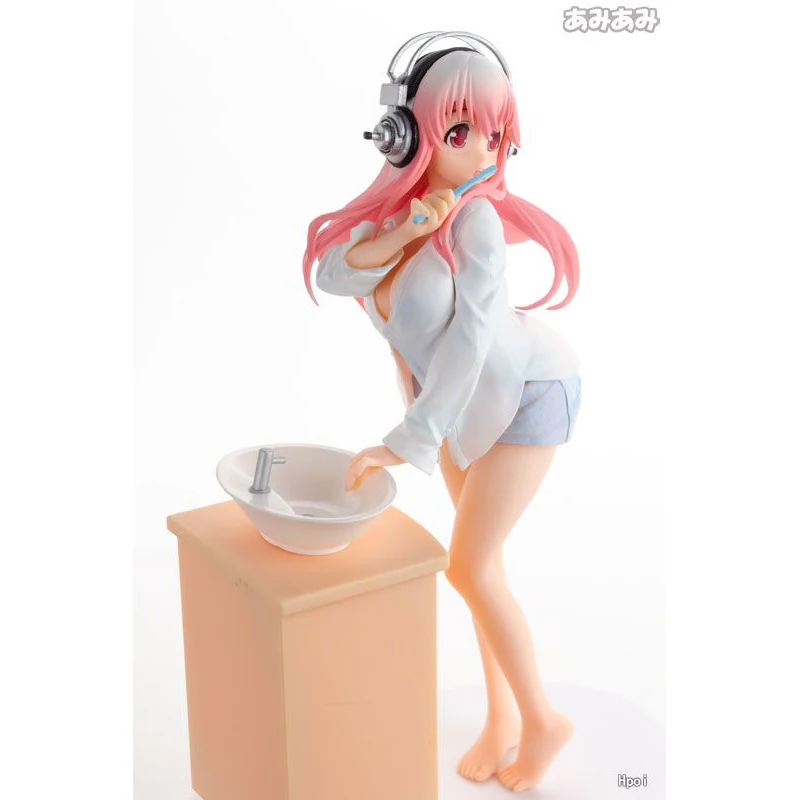 FuRyu figuras especiales originales genuinas, SUPER SONICO, productos estáticos de modelos de juguete de figuras circundantes y bellezas, 20cm