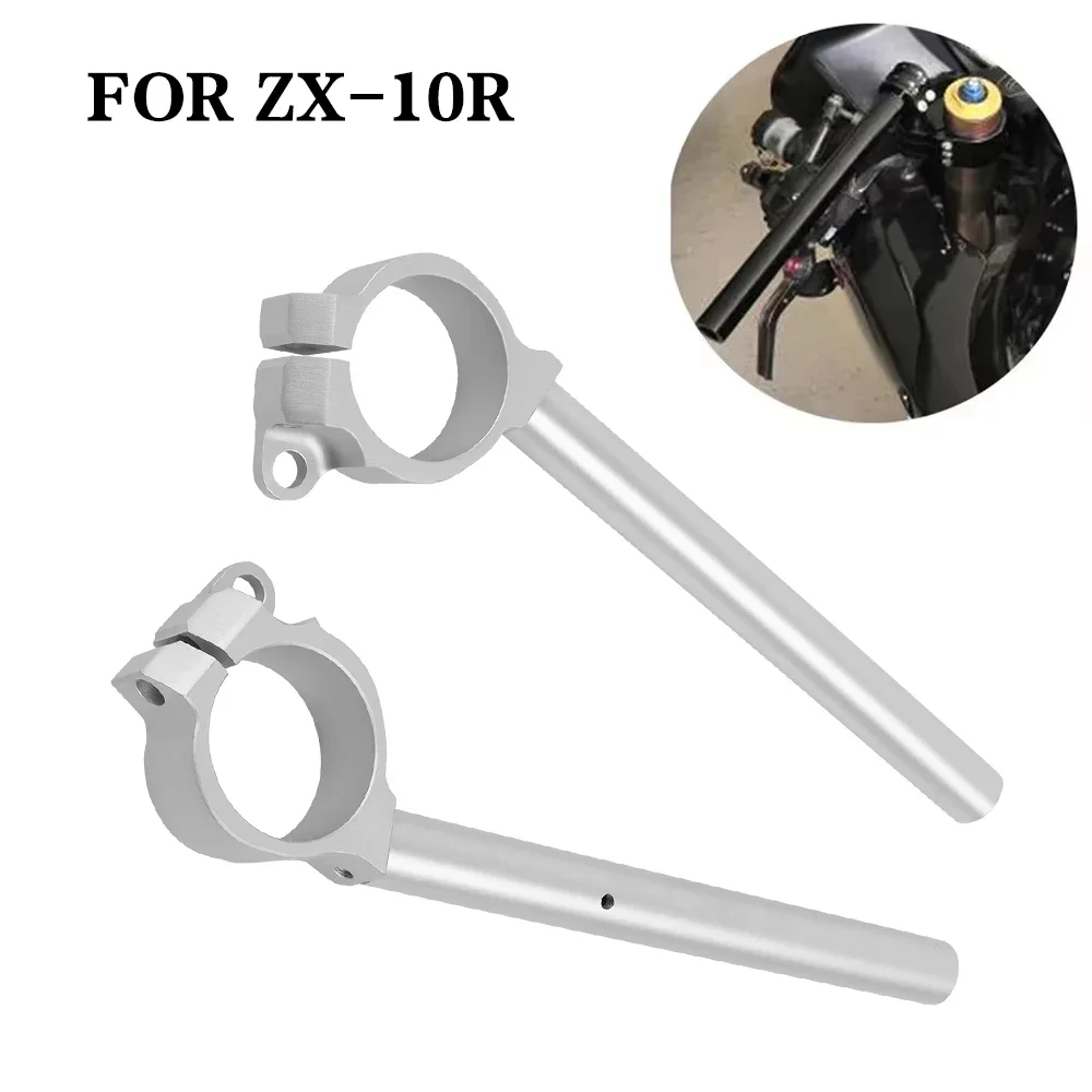 Motorcycle For Kawasaki NINJA ZX10R ZX-10R ZX 10R 2016-2020 2019 49mm Fork Tube Clip-On Handlebars Clip Ons Handle Bar Grips