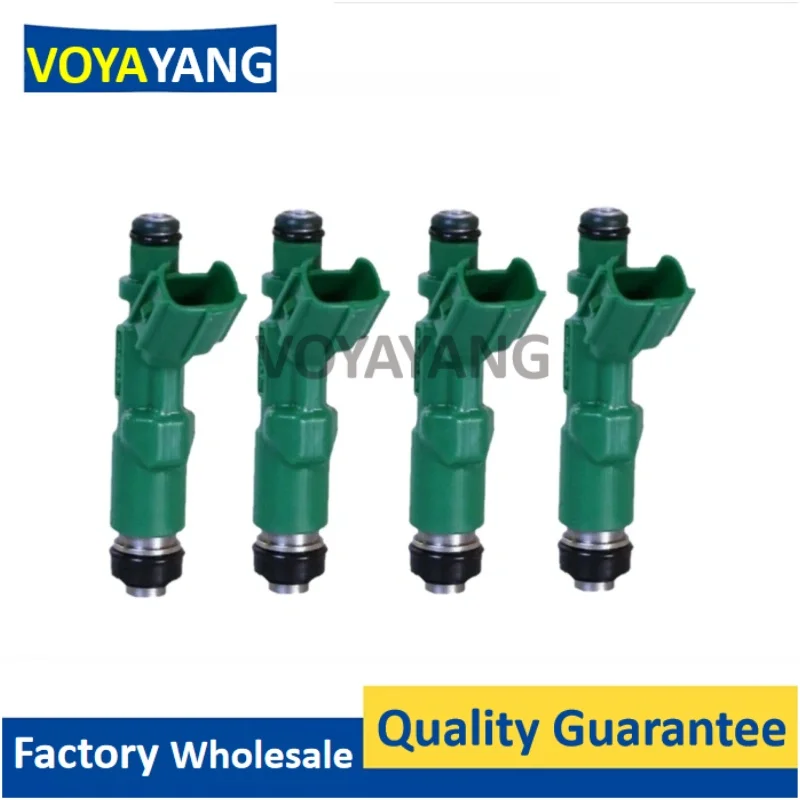 4PCS for TOYOTA EU Yaris 1999~2002 Prius 2000~2009 Yaris/Echo Verso 1999~2002 3.0L 1NZ Fuel Injectors 23250-21020 23209-21020