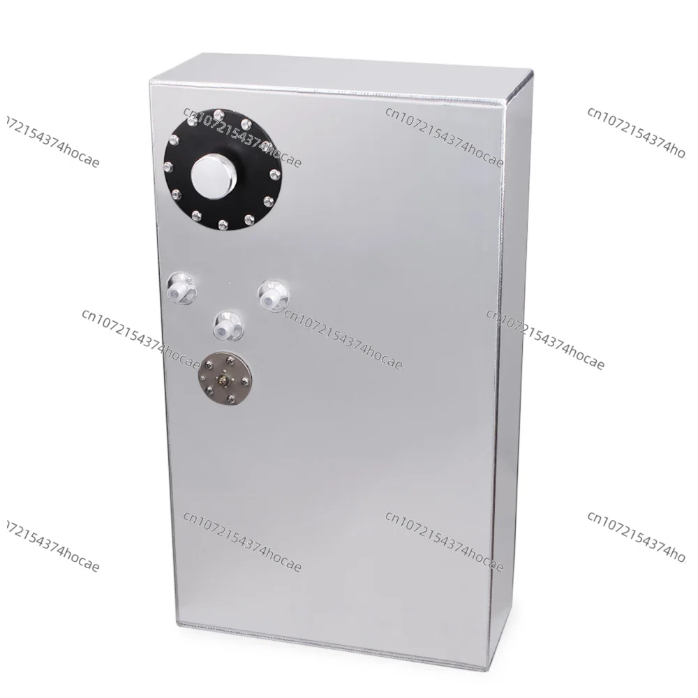 Universal High-Quality Aluminum 68L Fuel Tank Mirror Polished Fuel Cell with Cover and Sensor Inside