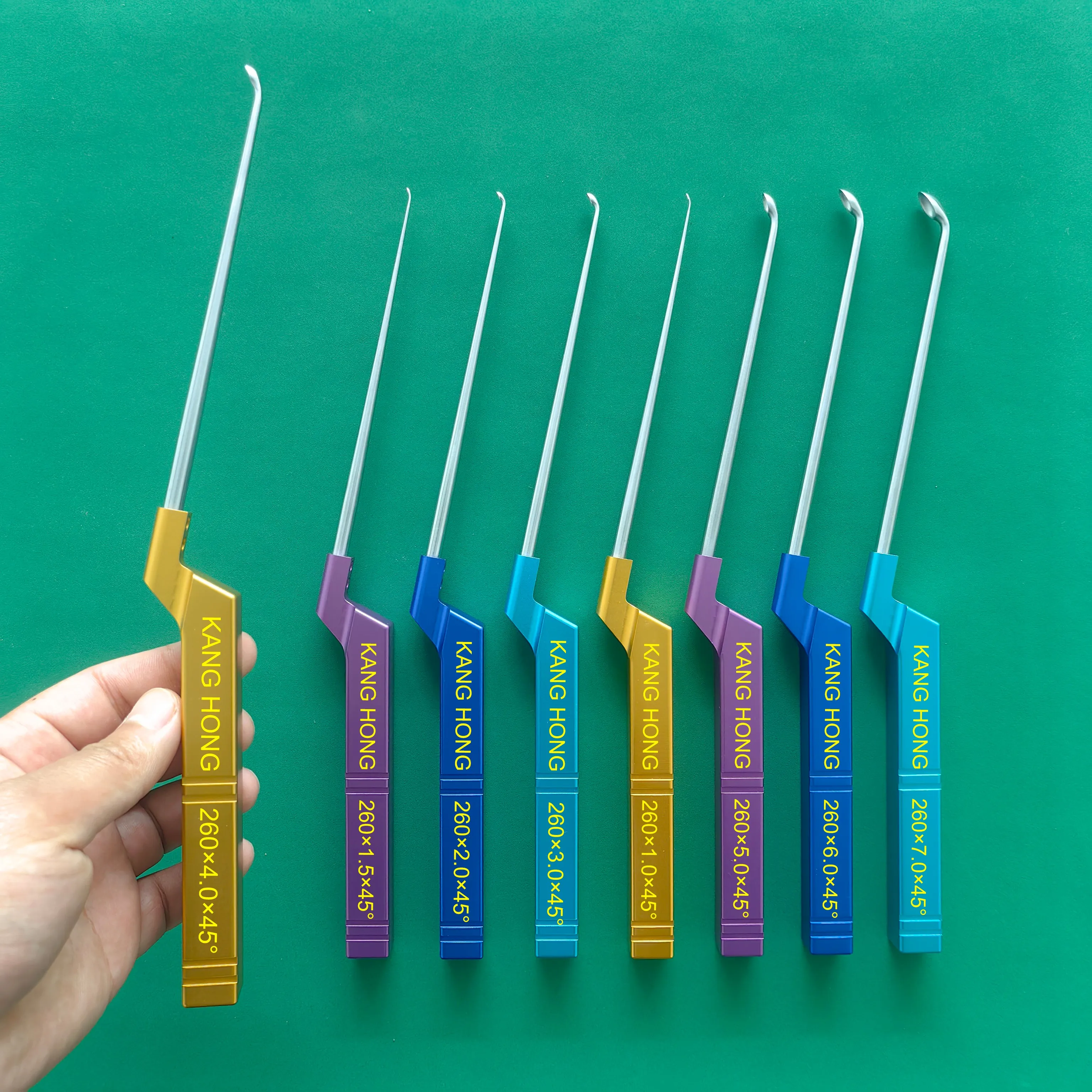 kang-hong-orthopedic-surgical-instruments-cervical-and-lumbar-spine-grab-handle-aluminum-handle-bone-scraper-spoon