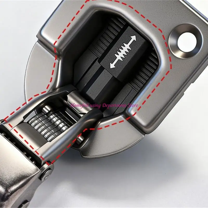  Quiet Soft Close Concealed Hinge Cold Rolled Steel Soft Closing Wardrobe Hinge