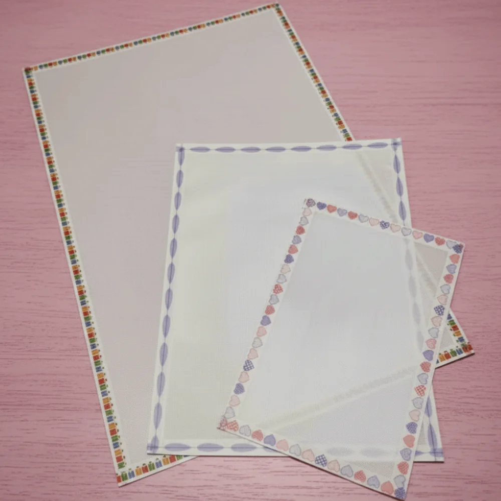 5 Pcs Light Transmission Perler Beads Baking Cloth Diy Edge-Stitched Ironing Sheets For Fuse Heatproof Beads Heat Iron-On Mat