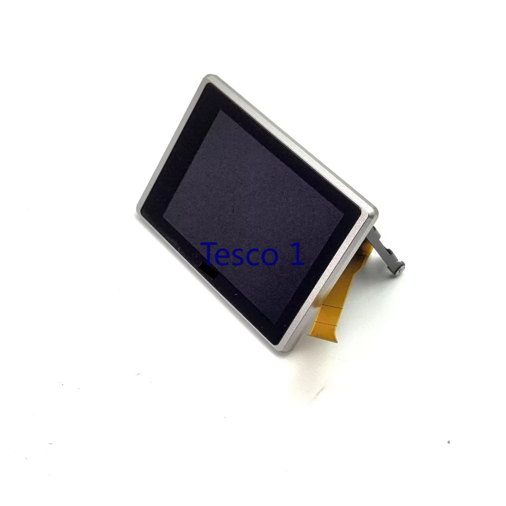 Pantalla LCD Original nueva (plateada) + retroiluminación con Cable flexible de bisagra giratoria para pieza de reparación de cámara Nikon Coolpix A900