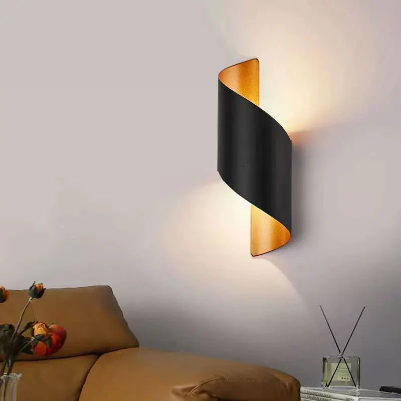 

Nordic Wall Lamp IP65 LED Aluminum Outdoor Up Down Wall Lights Modern For Home Stairs Bedroom Bedside Bathroom Lighting