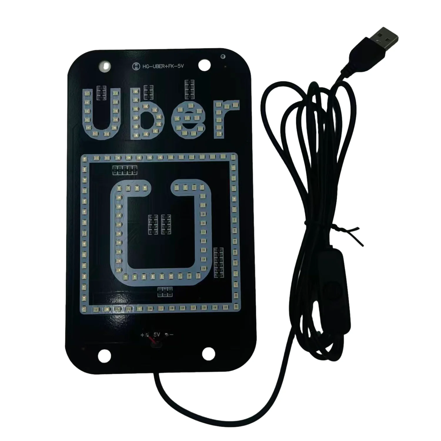 Decorazione luminosa a LED, gancio lampeggiante per Taxi sul finestrino dell\'auto con lampada per Taxi Inverter per caricabatteria da auto DC12V