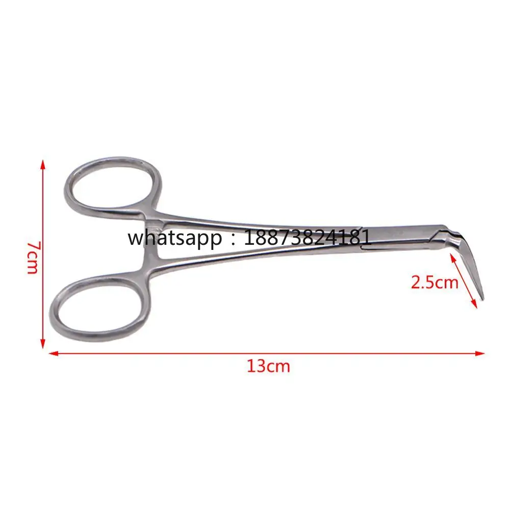 

Stainless Steel Dental Residual root tweezers for Tooth pieces remove and Minimally invasive clip tooth 2 Type fast shipping
