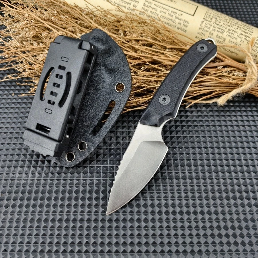 

BK 662 High-Quality Straight Knife 5Cr13Mov Blade Nylon Fiber Handle High Hardness Camping Portable Carry-On Tool Men's Gift