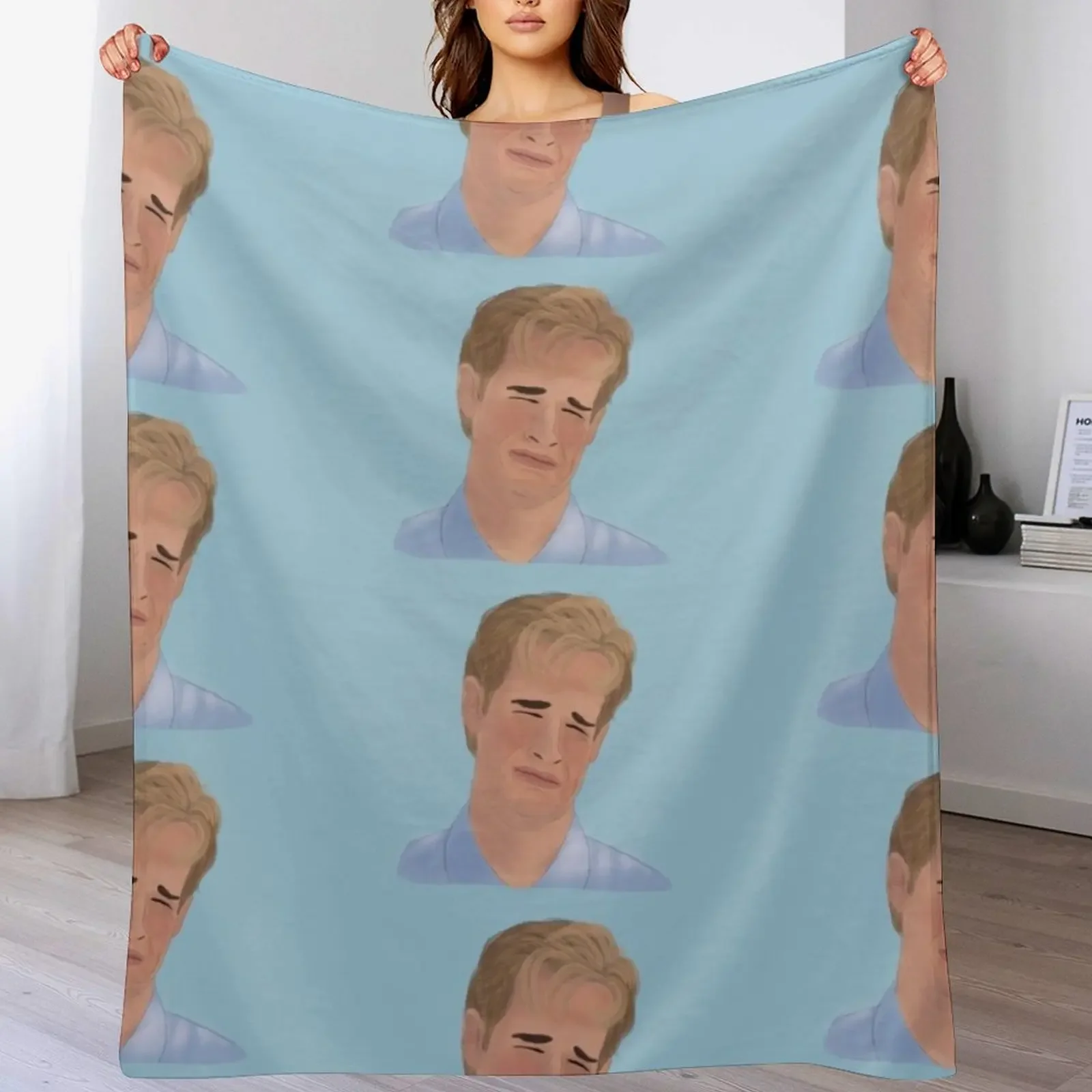 

Crying Dawson Throw Blanket christmas decoration Decorative Sofa Fashion Sofas Hairys Blankets