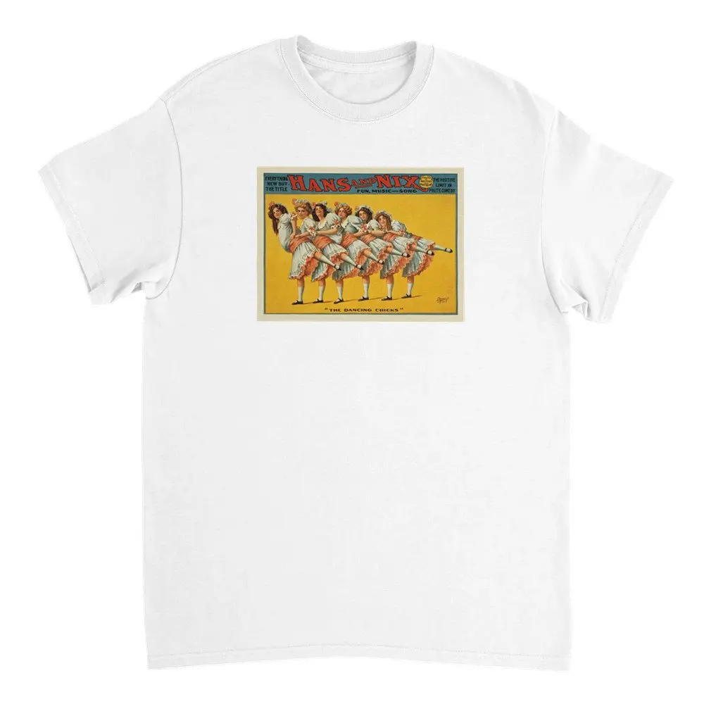 The Dancing Chicks Heavyweight Crewneck T shirt