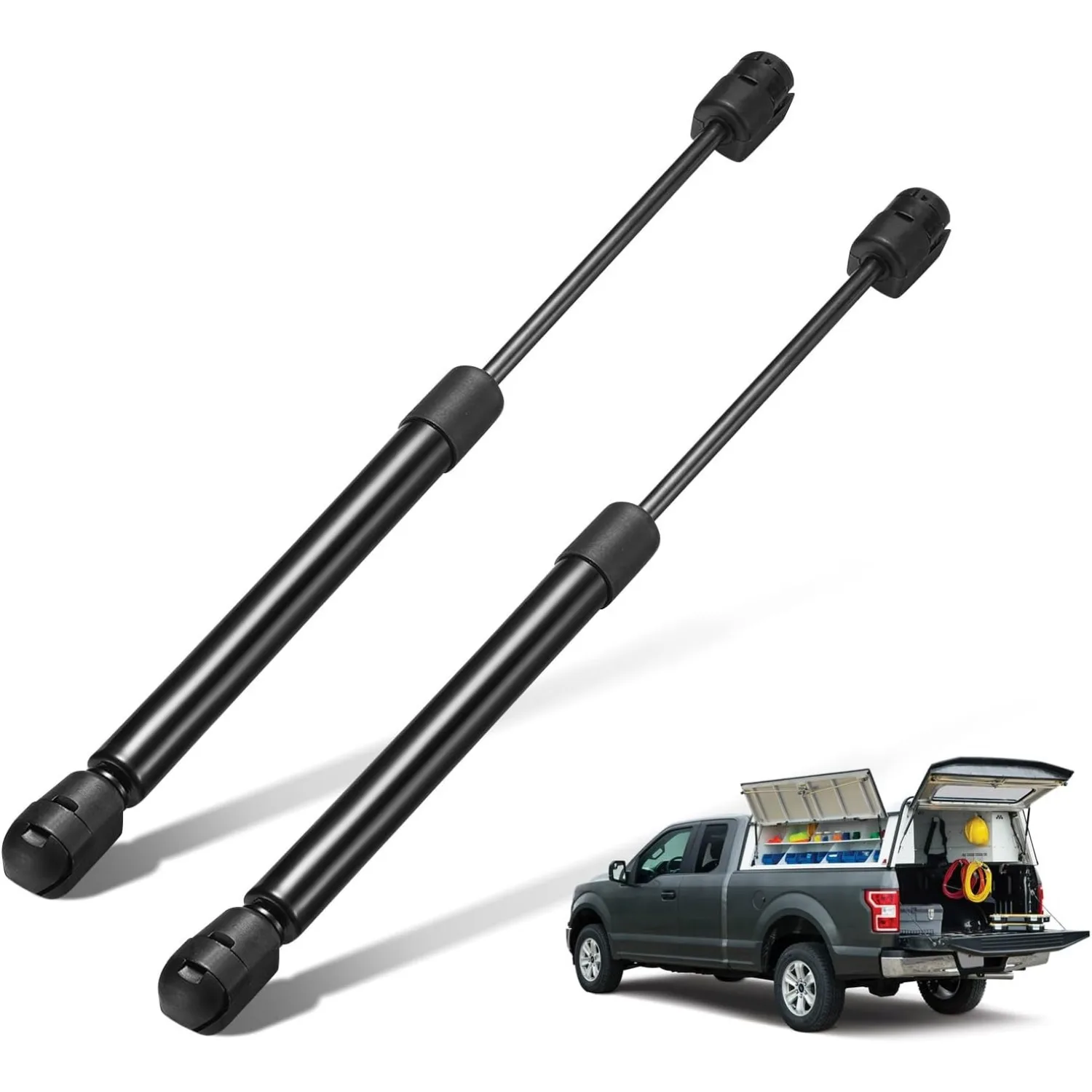 C16-03795 دعامات غاز 12 بوصة 24 رطل لشاحنة تخييم شل/غطاء علوي/صندوق الأدوات #1