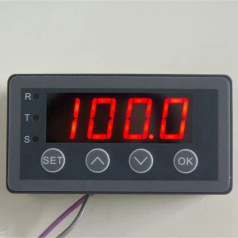 4X Digital Display Meter 0-10V 0-20MA 2-10V 4-20MA Analog Input Display Table Digital Display Head With RS485 Version