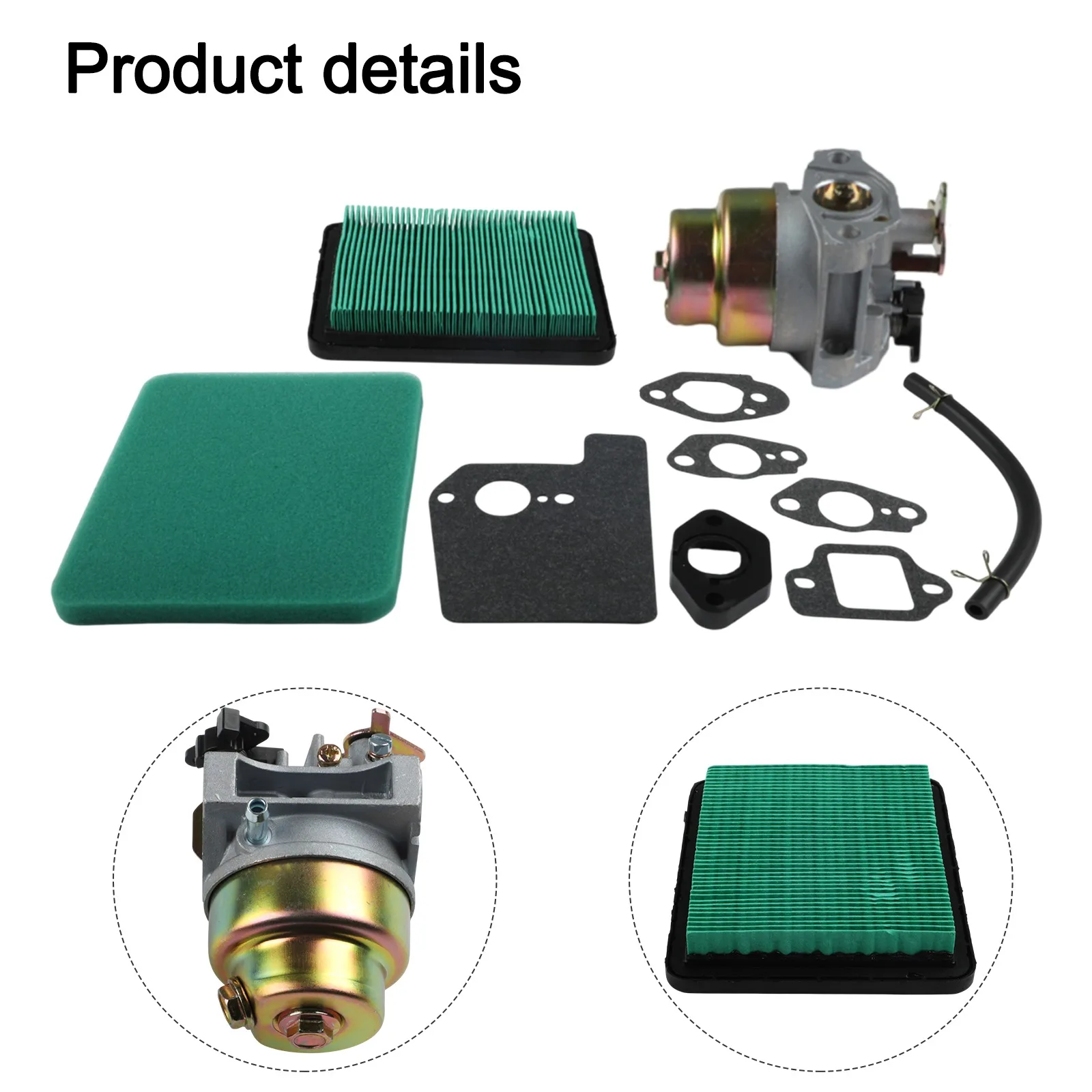 10*10*6CM Compatible HRB536C HRB476C Replacement Easy Installation Design Perfect Air-Fuel Mixture For Honda HRX426