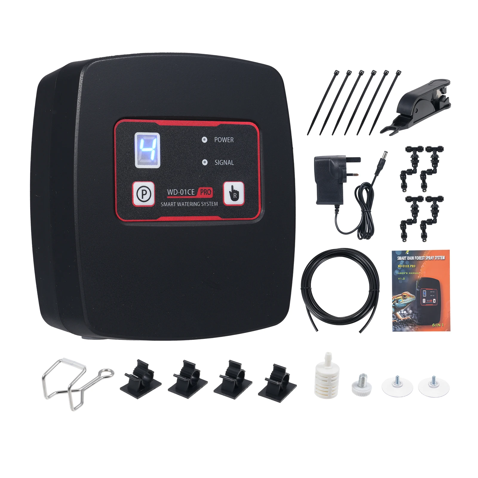 Smart Watering System App Control Rainforest Spray System Humidification System for Climbing Pet Turtle Box Water Tank