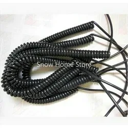 Wholesale 12 15 16 17 18 19 21  Cores Spring Spiral Cable Coiled Cable for CNC Handheld Encoder Manual Pulse Generator MPG
