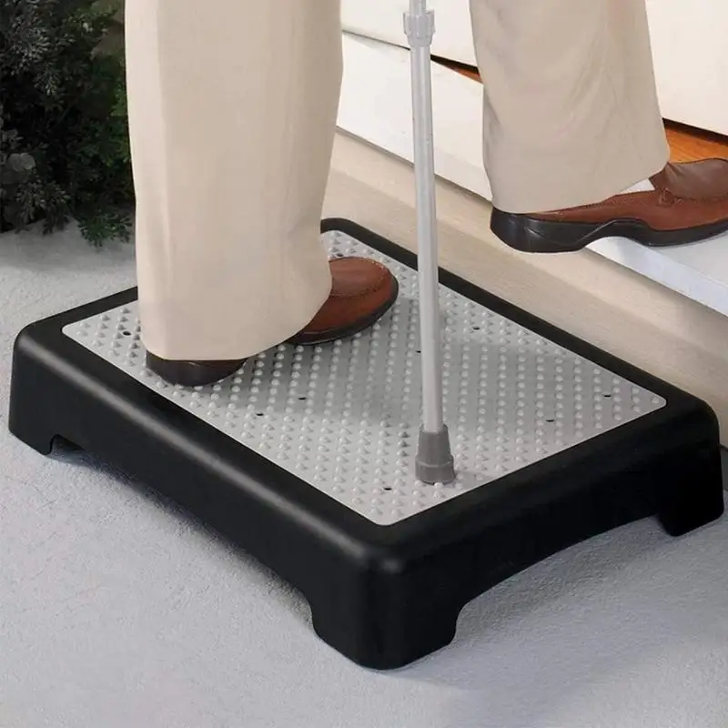 Half Step Stool For Elderly Non-Slip Indoor and Outdoor Mobility Step Stools Antislip Step Platforms For Cars,Bed,Stair,Bathroom