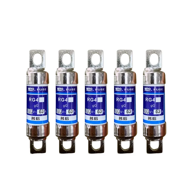 Fusible 2 uds RG4 25A 32A 40A 50A 63A 80A 100A 75A AM 690V gG 10A 1000V