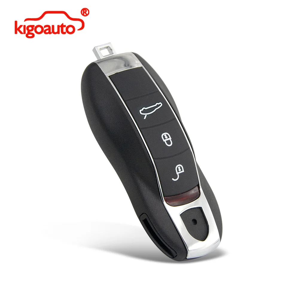 Kigoauto KR55WK50138 Smart Key Gehäuse 3 Tasten mit Panikfunktion für Porsche 911 Boxter Cayenne Cayman Macan Panamera – Detail 4