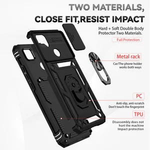 POCO X4 PRO 5G CAMERA STRAPTIGKADUNG FÜR XIAOMI REDMI Note 11 11s 10s 9 9S 10a 10C 9C X3 NFC Pro Armor Hybrid Ring Heckabdeckung 10 Hauptverkäufe POCO Cover X3 Pro - №10