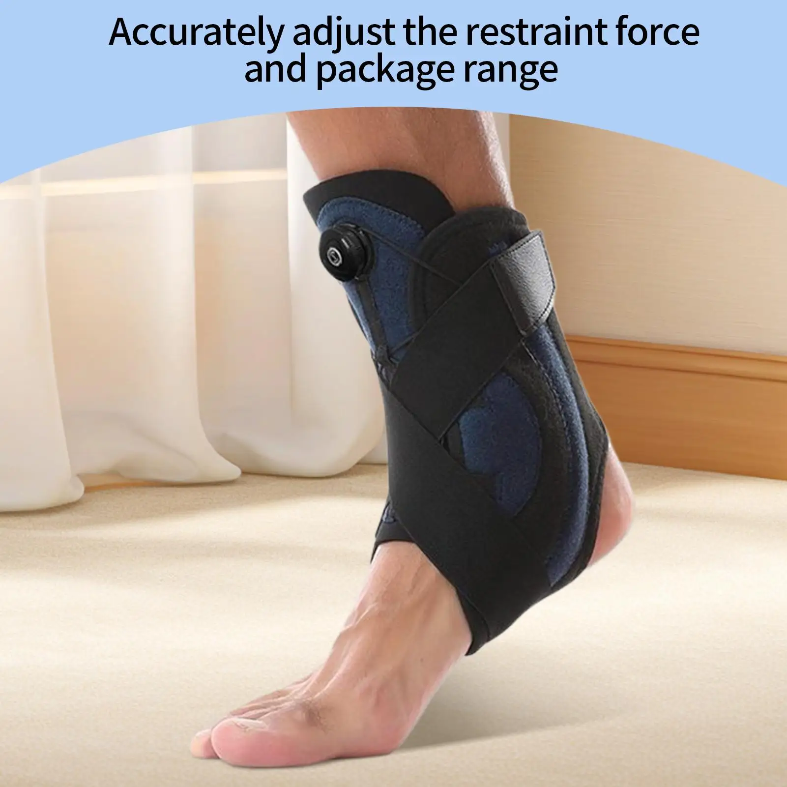 

Бандаж на лодыжку, стабилизатор лодыжки, защитная дышащая повязка на стабилизатор для ног для фитнеса, восстановления после травм, тренировки, бега