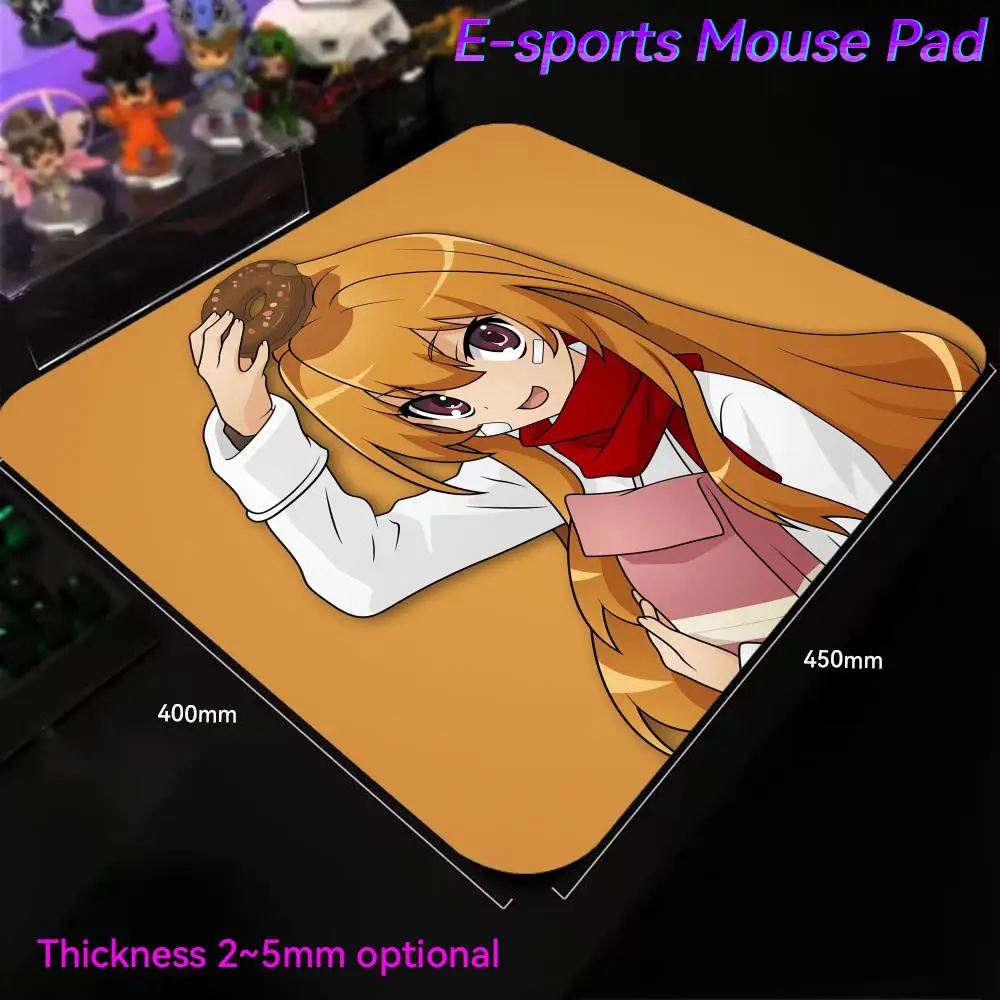 Aisaka Taiga Escritorio Accesorios Mouse Pad Small Anime Playmat  Mouse Pad Wrist Protector Led Mouse Pad  450x400 E-Sports Desk