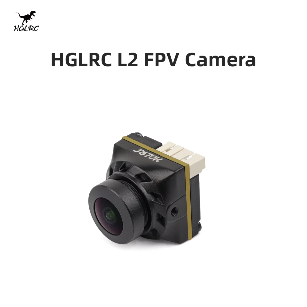HGLRC L2 FPV Camera 1800TVL HD WDR Low Latency Night Vision 5V-40V Wide Angle for RC Drone