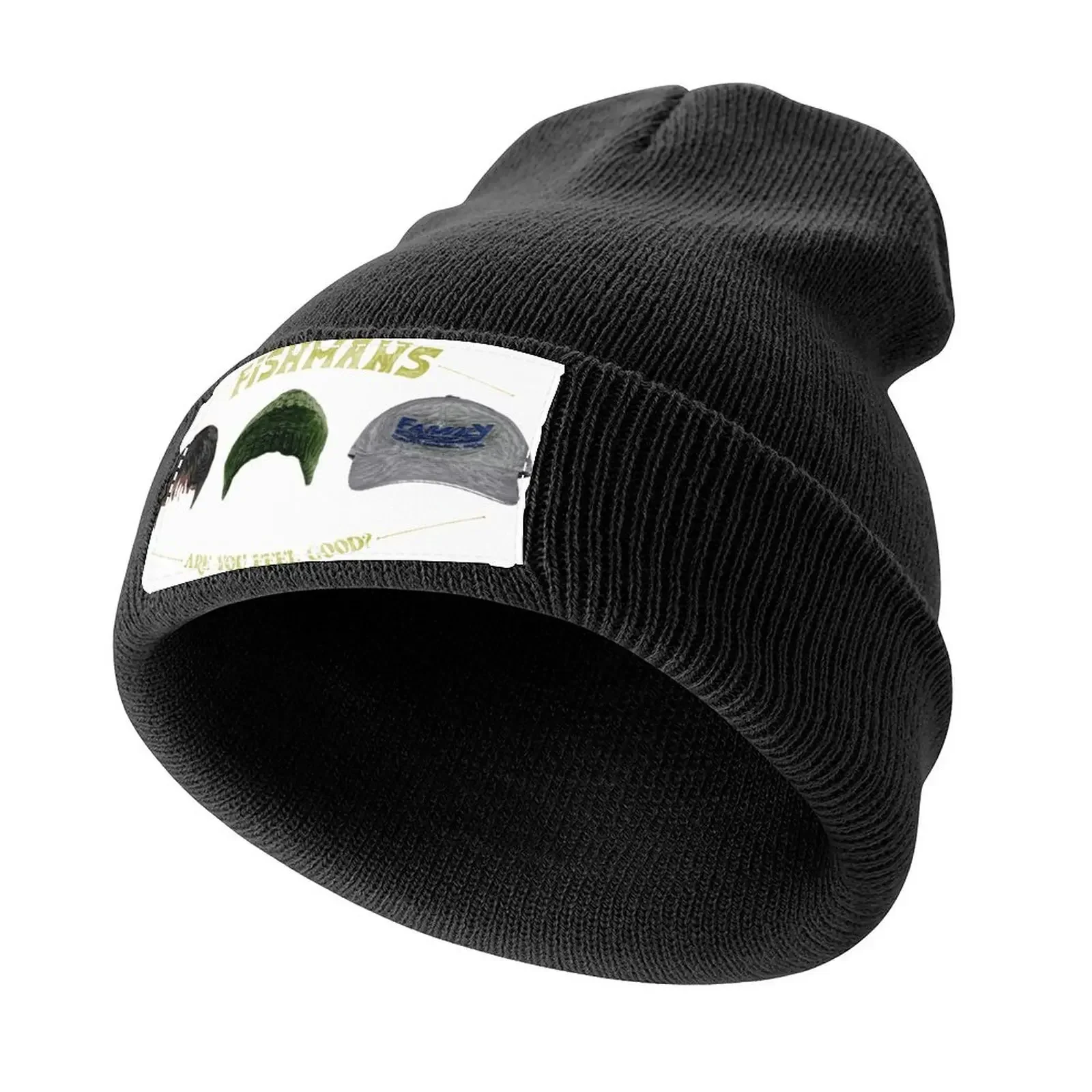 Fishmans - Are You Feel Good? (Gold) Knitted Cap Hat Man For The Sun Thermal Visor For Man Women's