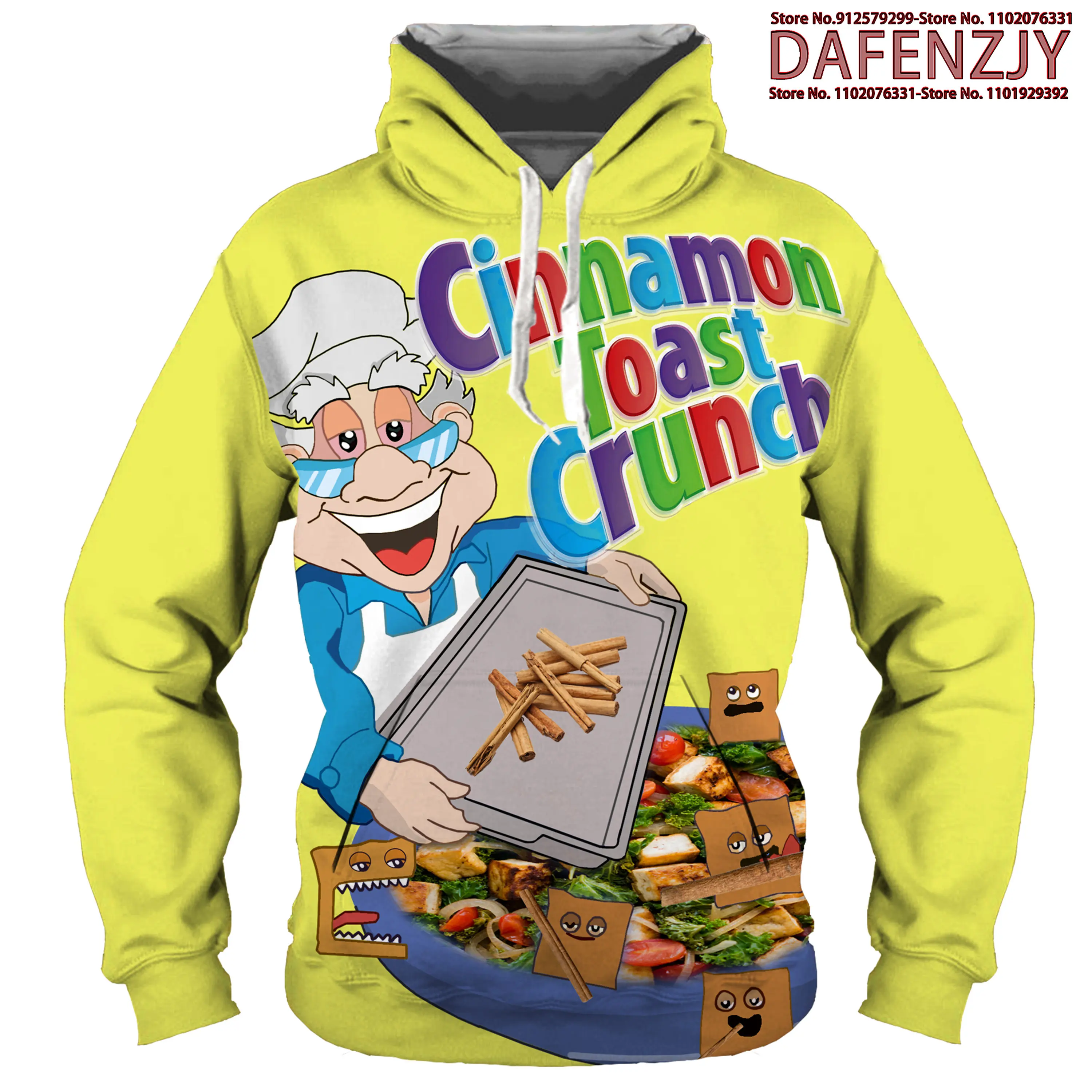 3D Ramen Chicken Noodle Soup Hoodie Beef Sweatshirt For Men Women Cute pullover