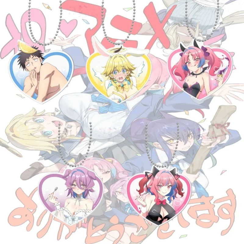 Mistress Kanan is Devilishly Easy 6CM Acrylic Keychain Pendant Bag Car Keychain Cell phone Pendant present Friend Festivals