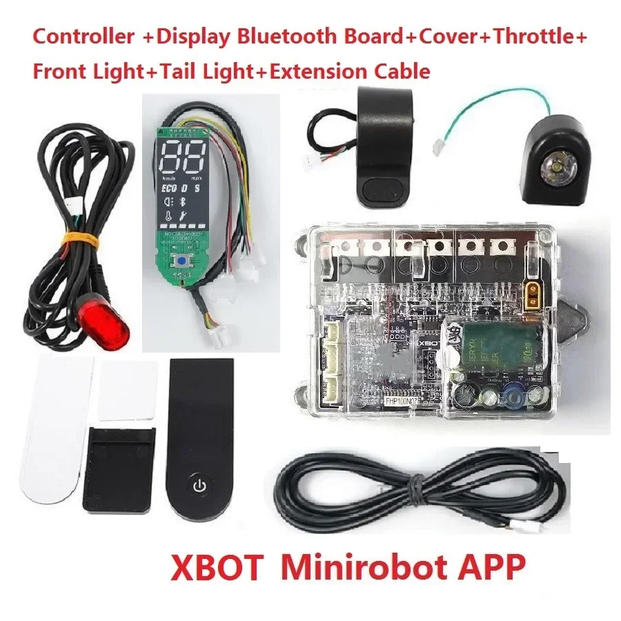 XBOT Controller For M365 Electric Scooter MiniRobot Controller 36V Control Module Set Part Controller MiniRobot APP with Brake