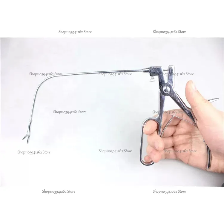 Medical Rotary Indirect Laryngeal Forceps Polyp Foreign Body Tissue Extraction Forceps Laryngectomy Forceps