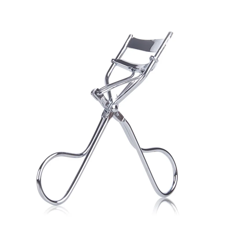 Piegaciglia professionale in acciaio chirurgico con blocco arricciato per sollevamento duraturo Nero Argento Ciglia finte Ready 1PC Strumenti per il trucco