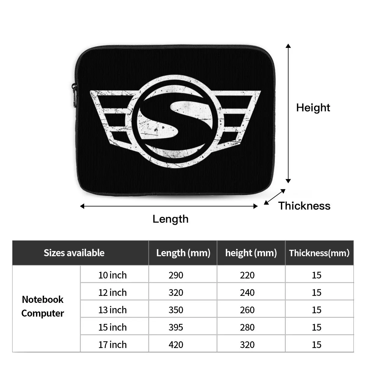 Simson Vintage German Motorcycle Notebook Laptop Bag Case Pouch For Macbook Air Pro Tablet Shockproof Case Bag