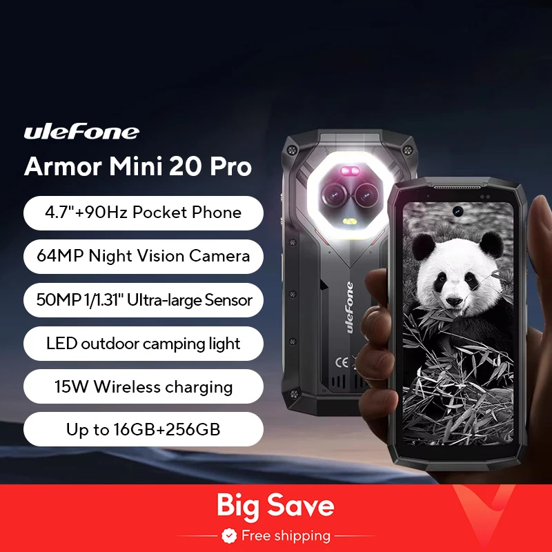 【World Premiere】Ulefone Armor Mini 20 Pro 5G 4.7