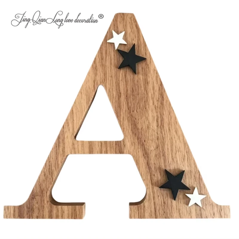 Custom Personalised Boys Nursery Letter Wooden Letter - Nursery Decor - New Baby Gift - Christening Gift - Name Letter