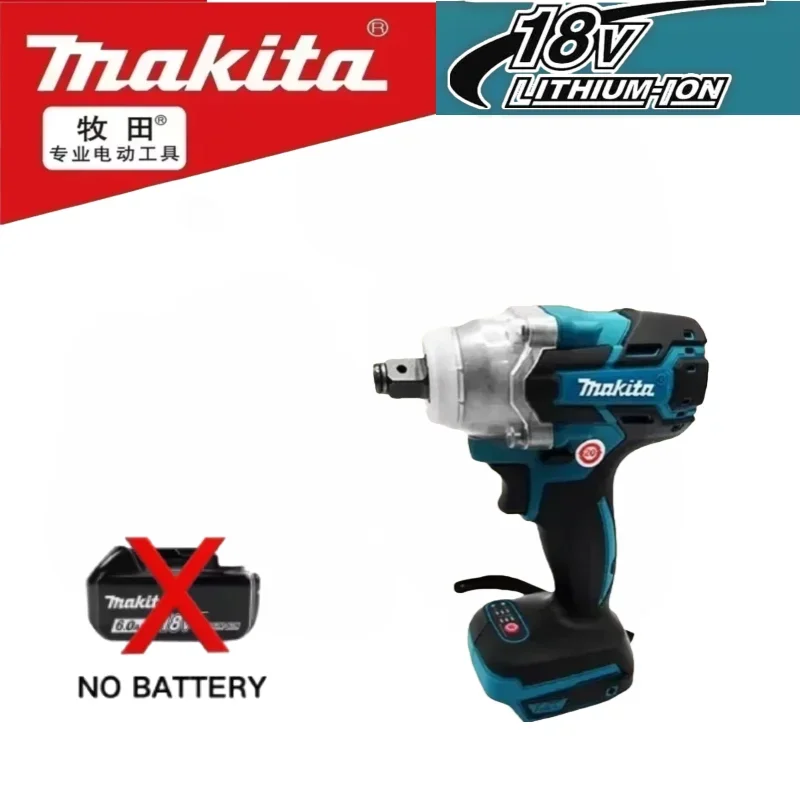 Makita DTW600 Brushless Electric Wrench Impact Wrench Cordless Auto Repair Power Tools High Torque Rechargeable Tool image 3