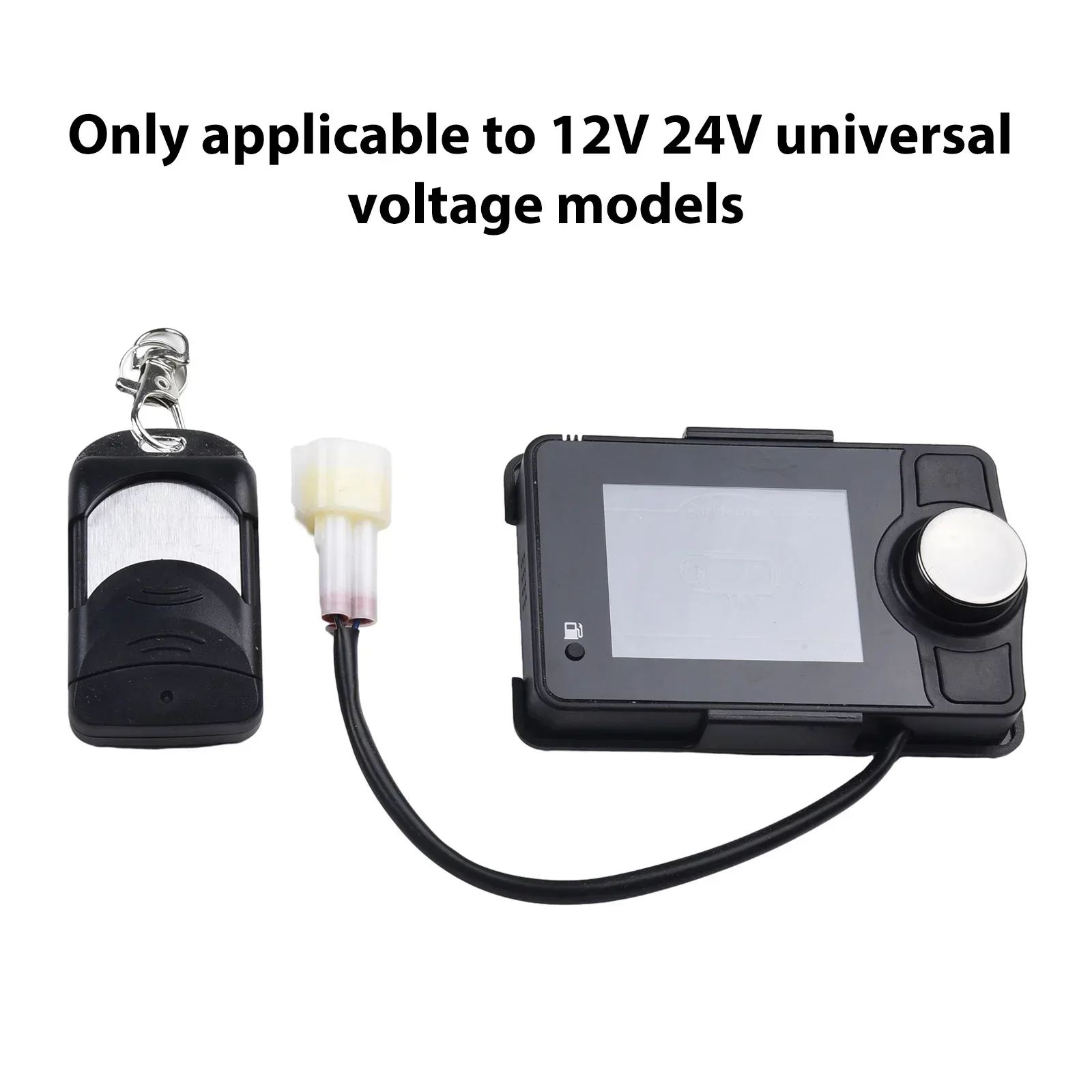 New 3 Wires LCD Monitor Remote Control 12V-24V Air Diesel Heater Auto Black Parking Controller Bluetooth- Remote Control