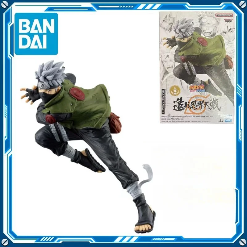 

В наличии оригинальная фигурка Bandai Banpresto Bfc Naruto World War Jiraiya Junior Naruto Tsunade Kakashi Rock Lee, модель игрушки