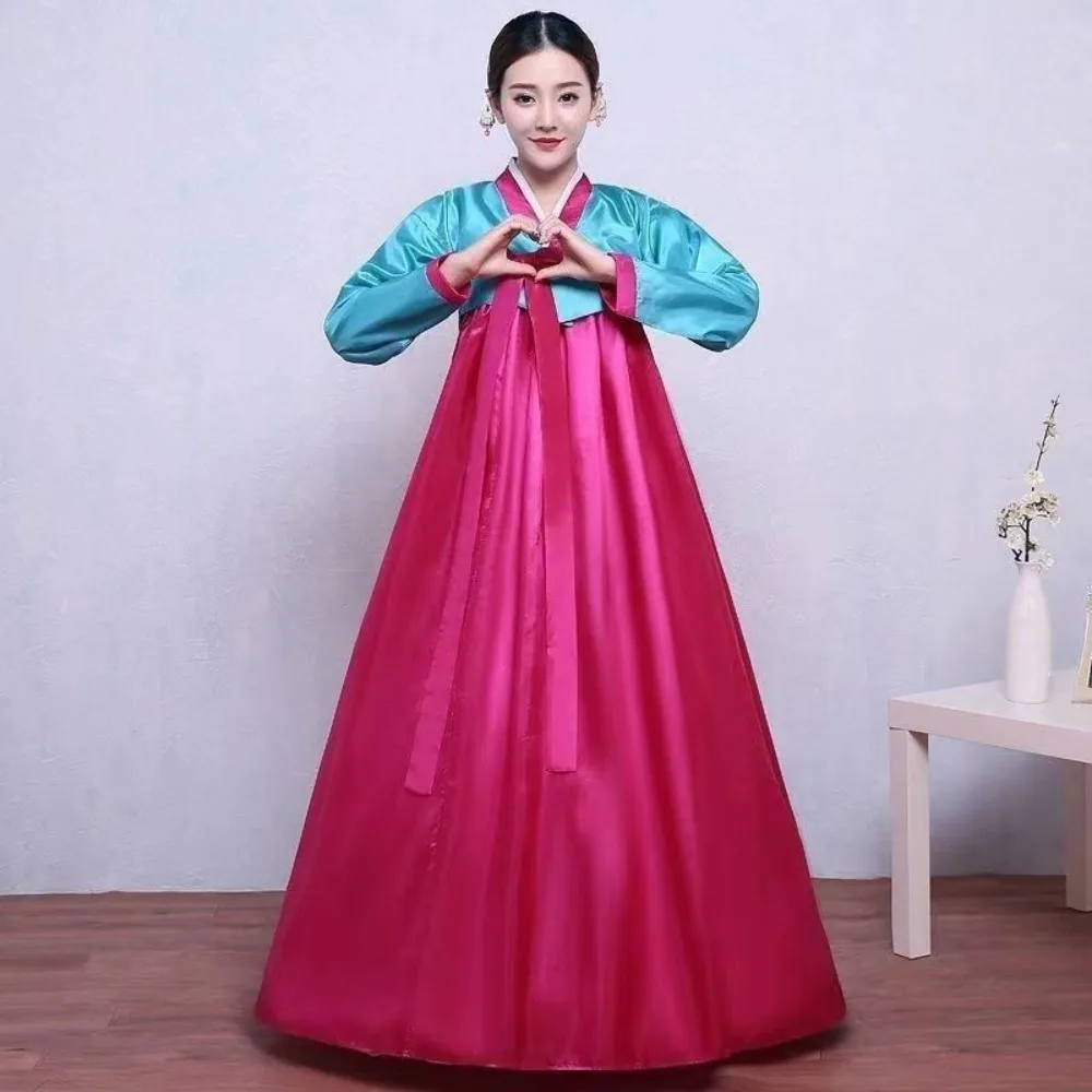 الصينية Hanfu العرقية نمط تأثيري ازياء مرحلة الرقص ارتداء الشارع الشهير فستان حفلة عتيق ملابس النساء الملابس الأنيقة #6